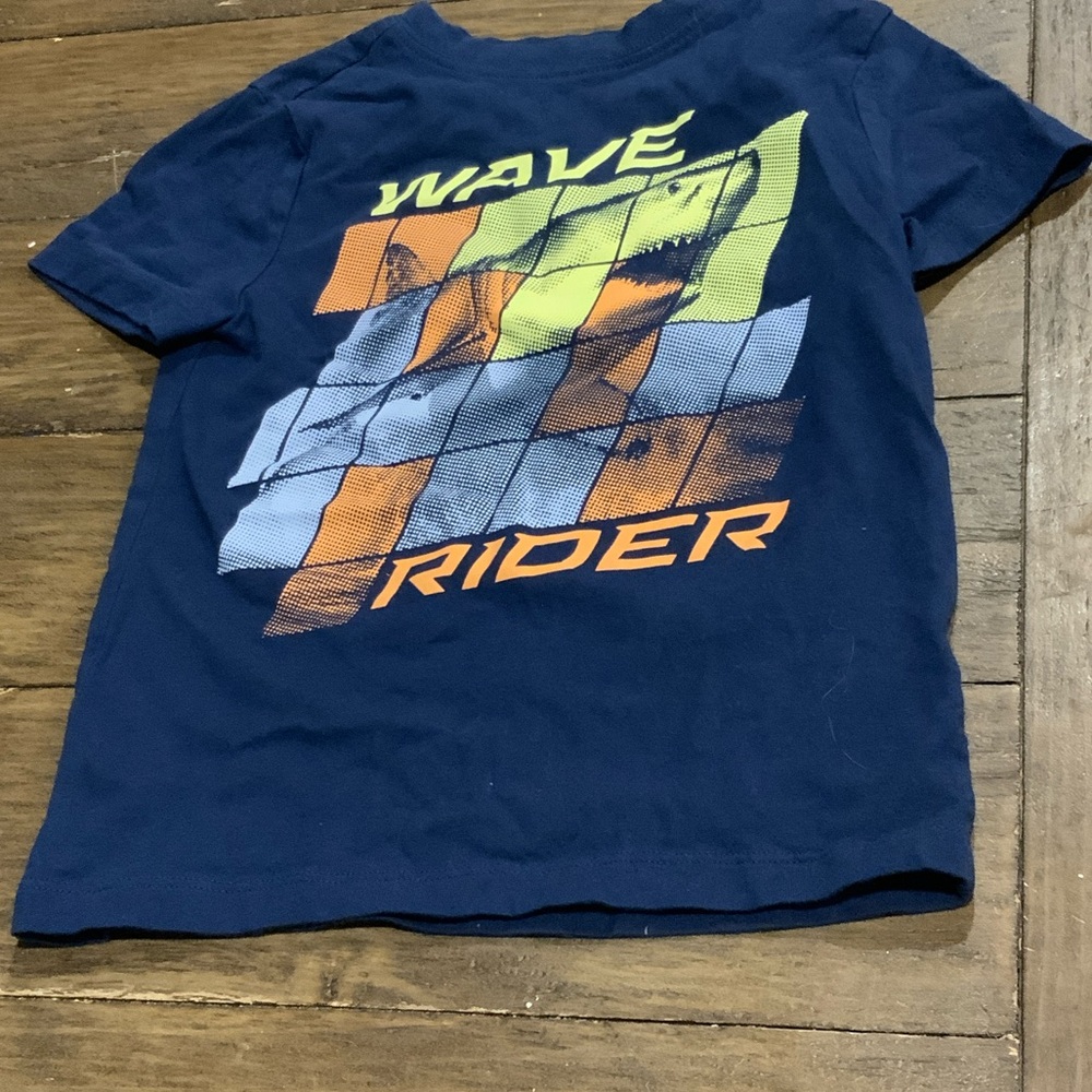 Carter's Navy Blue Wave Rider Tee
